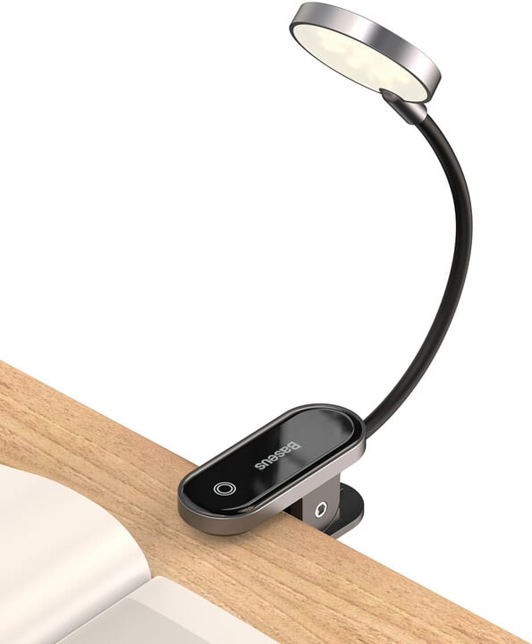 Llambë me kapëse Baseus, LED, 3W, e zezë