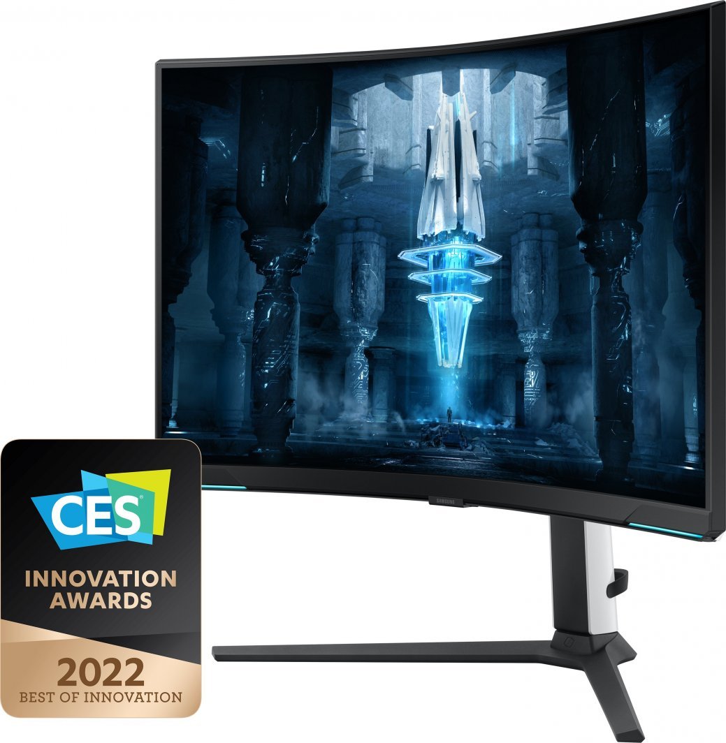 Монитор Samsung Odyssey Neo G85NB, 32", бела боја