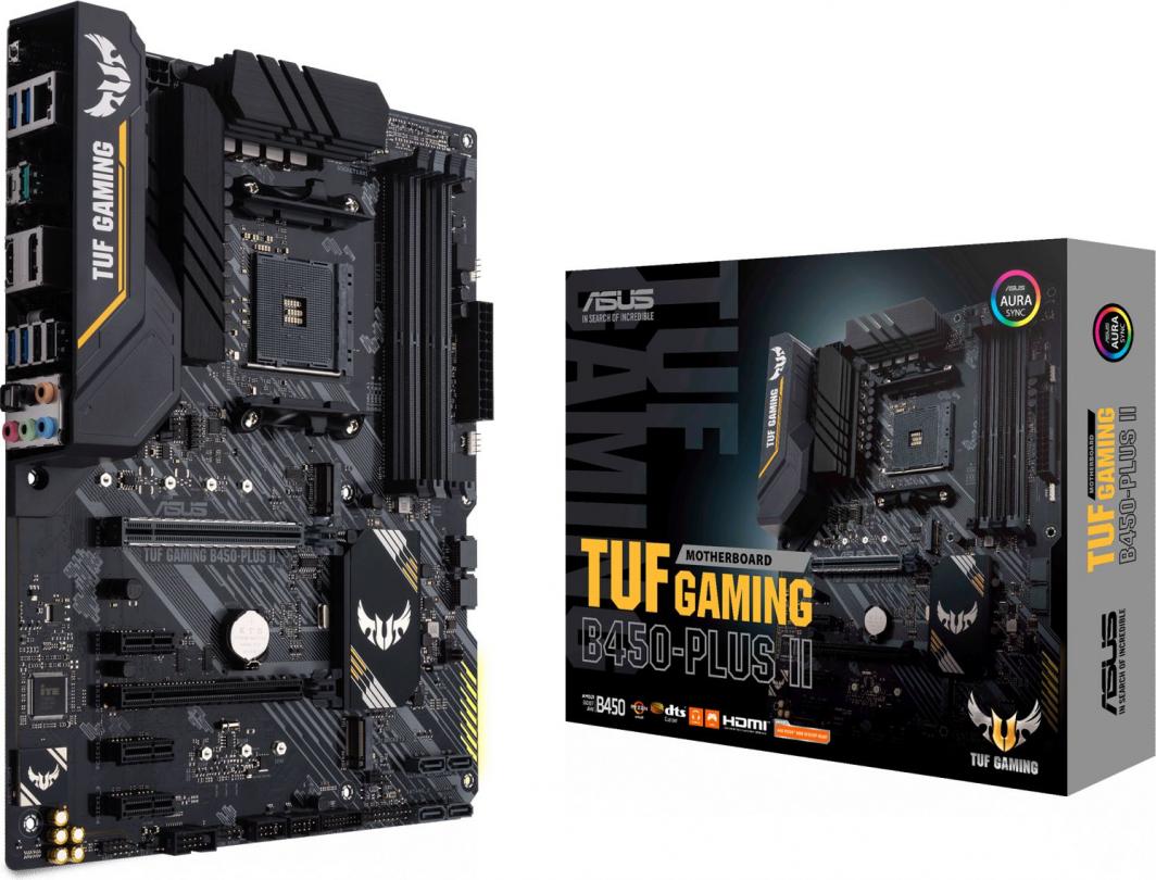 Pllakë amë Asus TUF GAMING B450-PLUS II