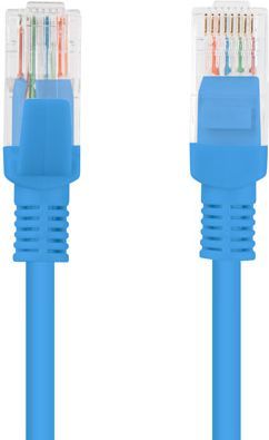 Kabëll Lanberg Patchcord (PCU6-10CC-0500-B), Cat6, 5m, e kaltër