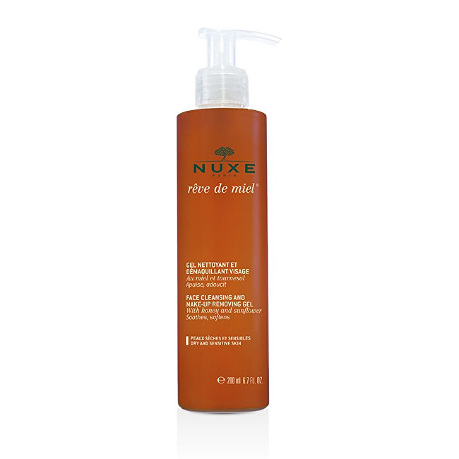 Gel për pastrimin e fytyrës Nuxe Reve de Miel 200 ml