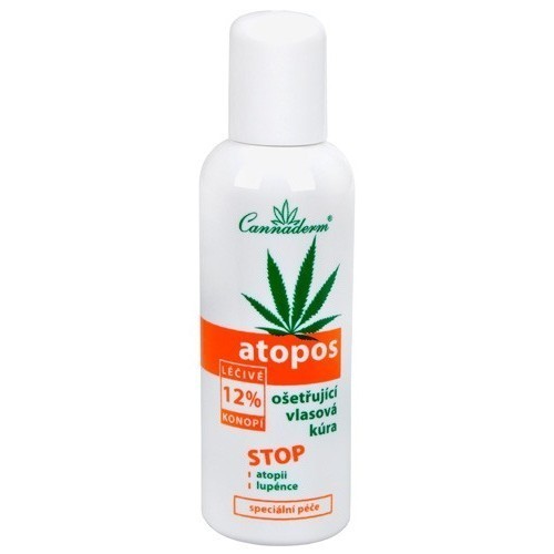 Solucion për flokë Cannaderm Atopos 100 ml