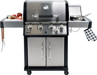 Skarë kopshti Yato YG-20013, 65x46 cm, me gas