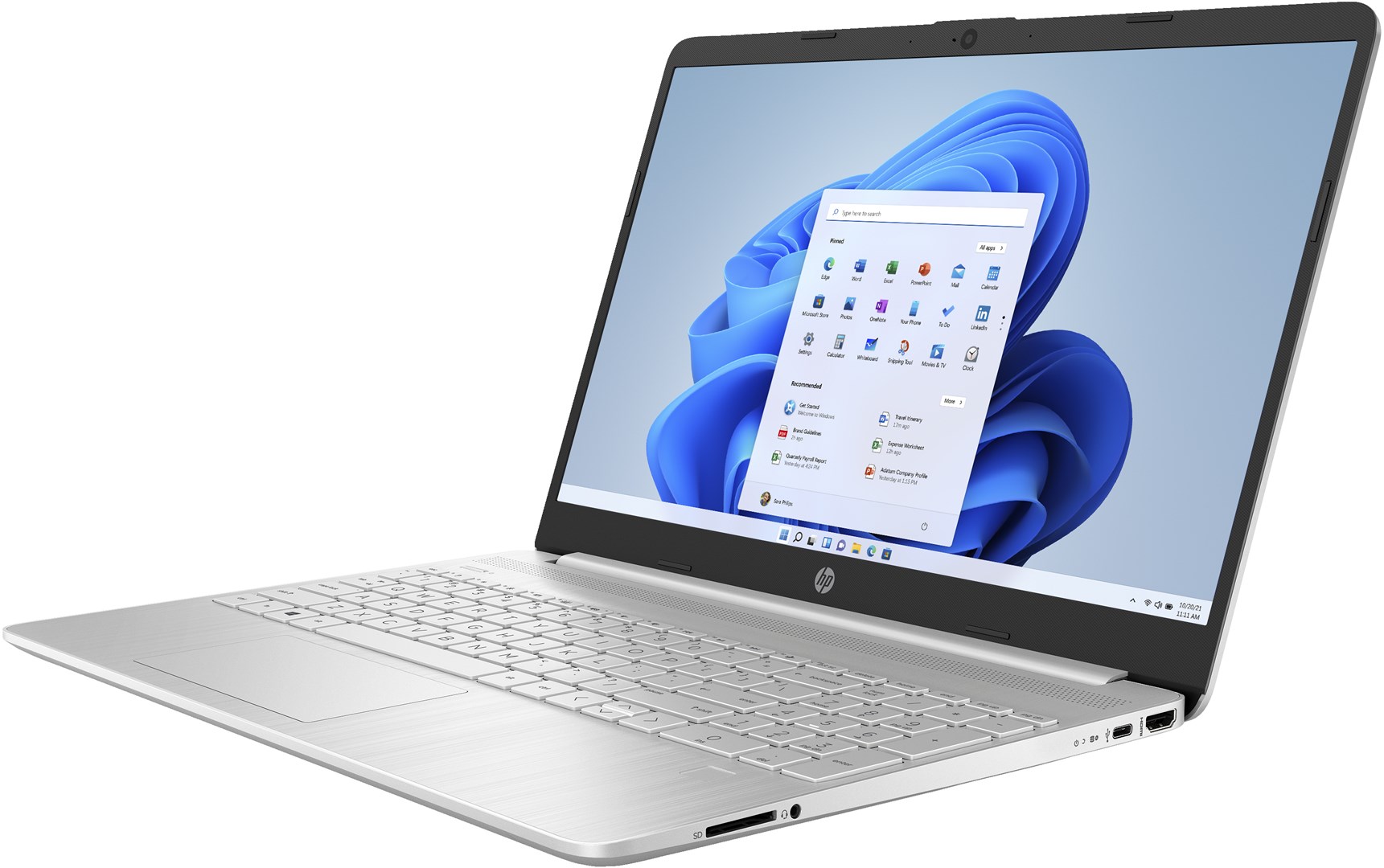 Laptop HP 15s-eq2289nw, 15,6”, Ryzen 3 5300U, 8GB RAM , 256 GB SSD, AMD Radeon Graphics, i argjendtë 
