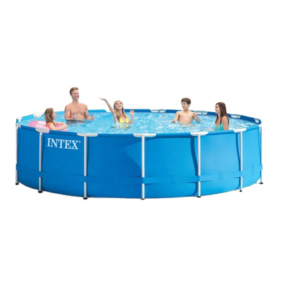 Pishinë + aksesorie Intex METAL FRAME 28202, e kaltër, 305x76 cm