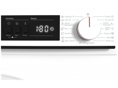 [OUTLET] Rrobalarëse Sharp ES-NFA7121WD-EE, 7kg, 1200RPM