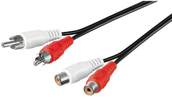 Kabllo PremiumCord 2x CINCH-2x CINCH, M/F 3m