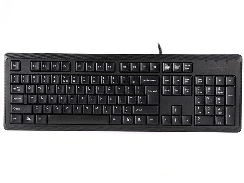 Tastierë universale A4 Tech KR-92, USB, e zezë