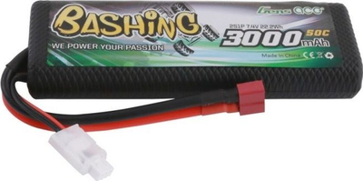 Bateri Gens Ace 3000mAh,h 7.4V 50C 2S1P T