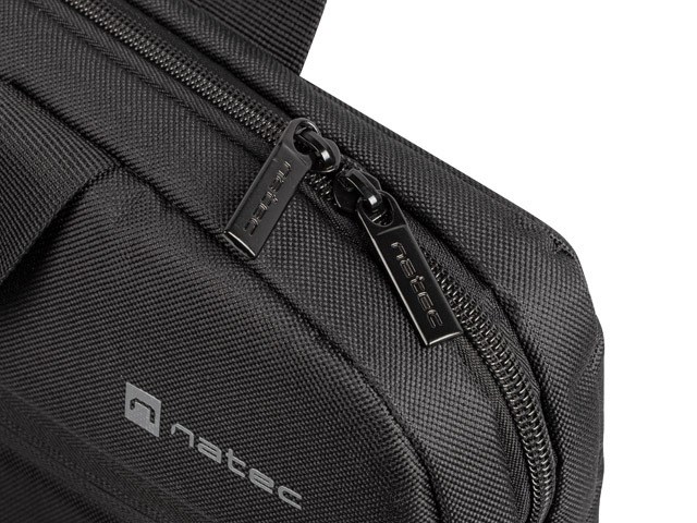Çantë dore për laptop Natec TARUCA, 15.6", e zezë