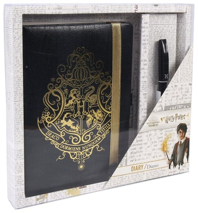 Set Harry Potter - fletore dhe stilolaps