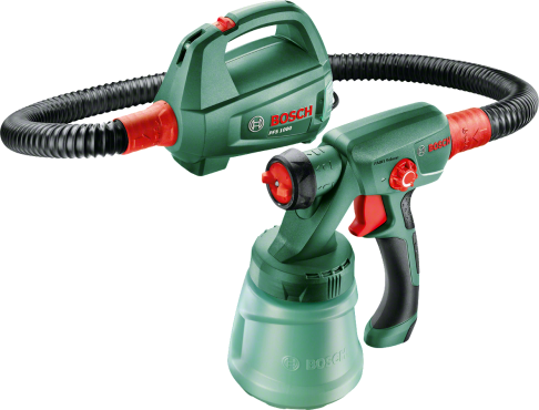 Pistoletë spërkatëse boje Bosch PFS 1000, 410W, jeshile