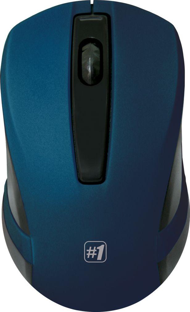 Maus Defender MM-605, wireless, USB, i zi dhe i kaltërt