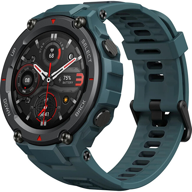 Orë sportive Amazfit T-Rex Pro, e kaltër hAZ025