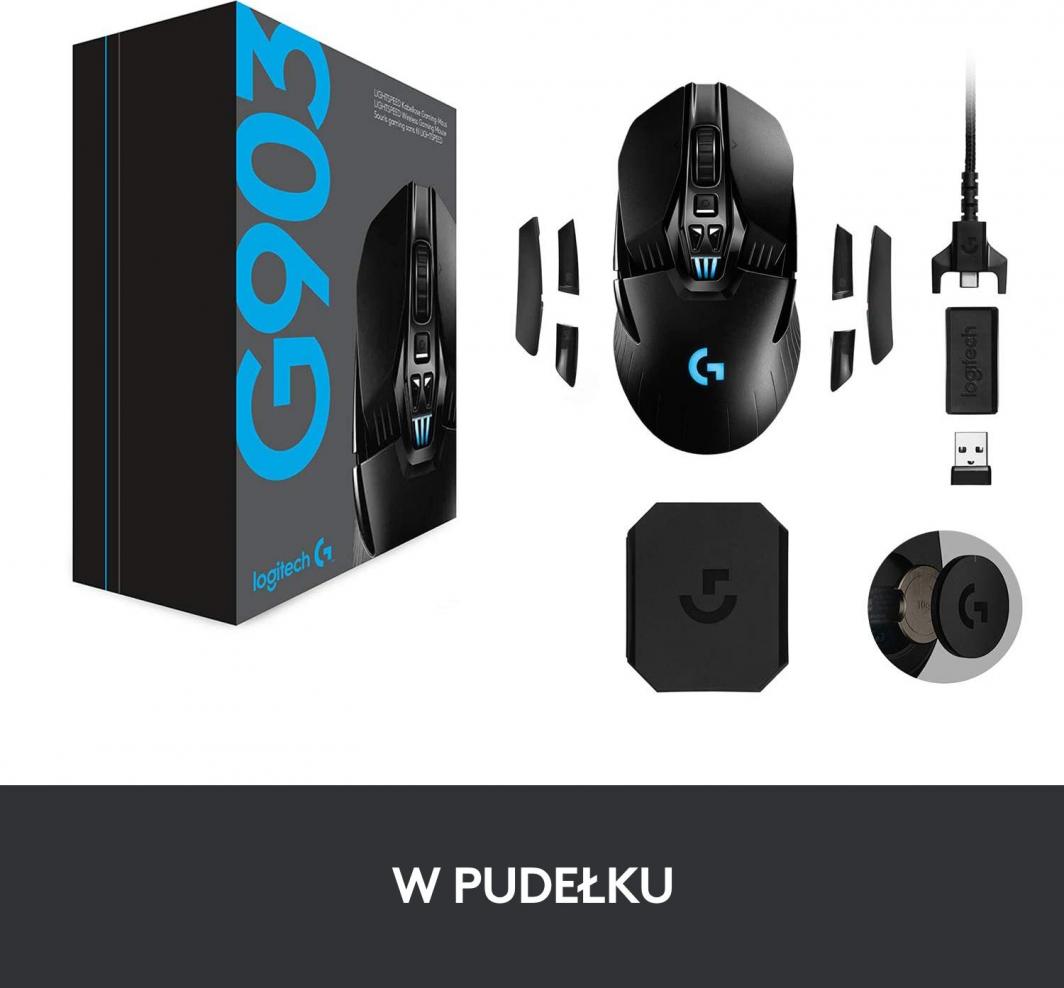 Maus Logitech G903 Lightspeed (910-005672), i zi