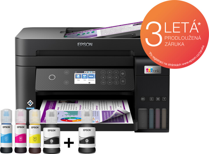 Printer Epson EcoTank L6270, sistem tank