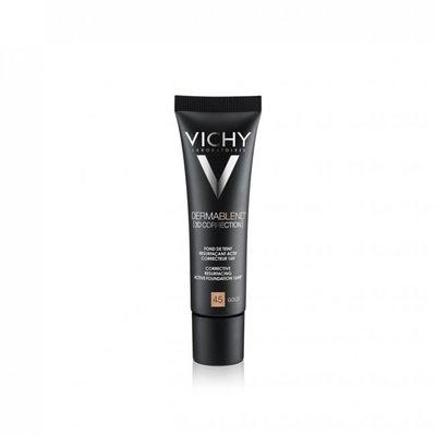 Pudër e lëngshme Vichy Dermablend 3D Correction, Gold 45, 30ml