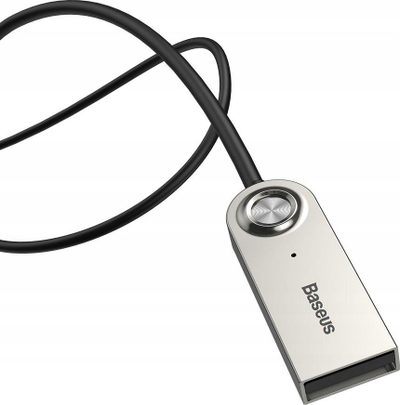 Përshtatës me bluetooth Baseus BA01, minijack 3.5 mm (CABA01-01), i zi 