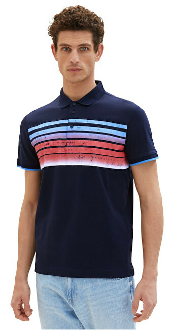 Maicë polo Tom Tailor mTT1287, e kaltër, XXL