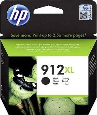 Ngjyrë printeri HP 912XL, e zezë
