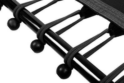 Trampolinë fitnesi FUNFIT, 130 cm, e zezë