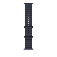 Apple Watch 49mm Band, Navy Ocean Band, Black Titanium Finish
