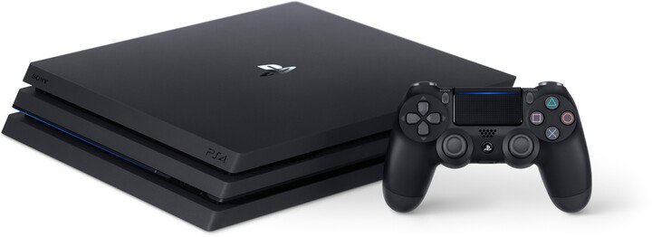 Konzolë PlayStation 4 Pro, 1TB, shasi Gamma, e zezë + videolojë FIFA 21 + 2x kontrollues DualShock 4