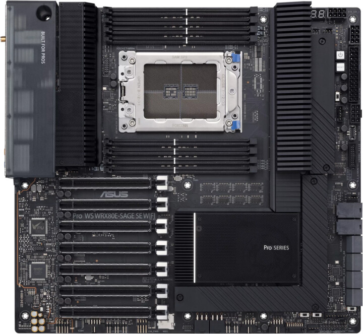 Pllakë amë ASUS PRO WS WRX80E-SAGE SE WIFI II - AMD WRX80