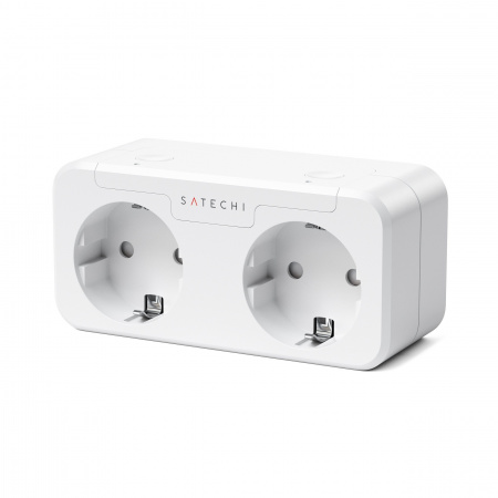 Prizë Smart Satechi Apple Homekit Dual (EU), e bardhë