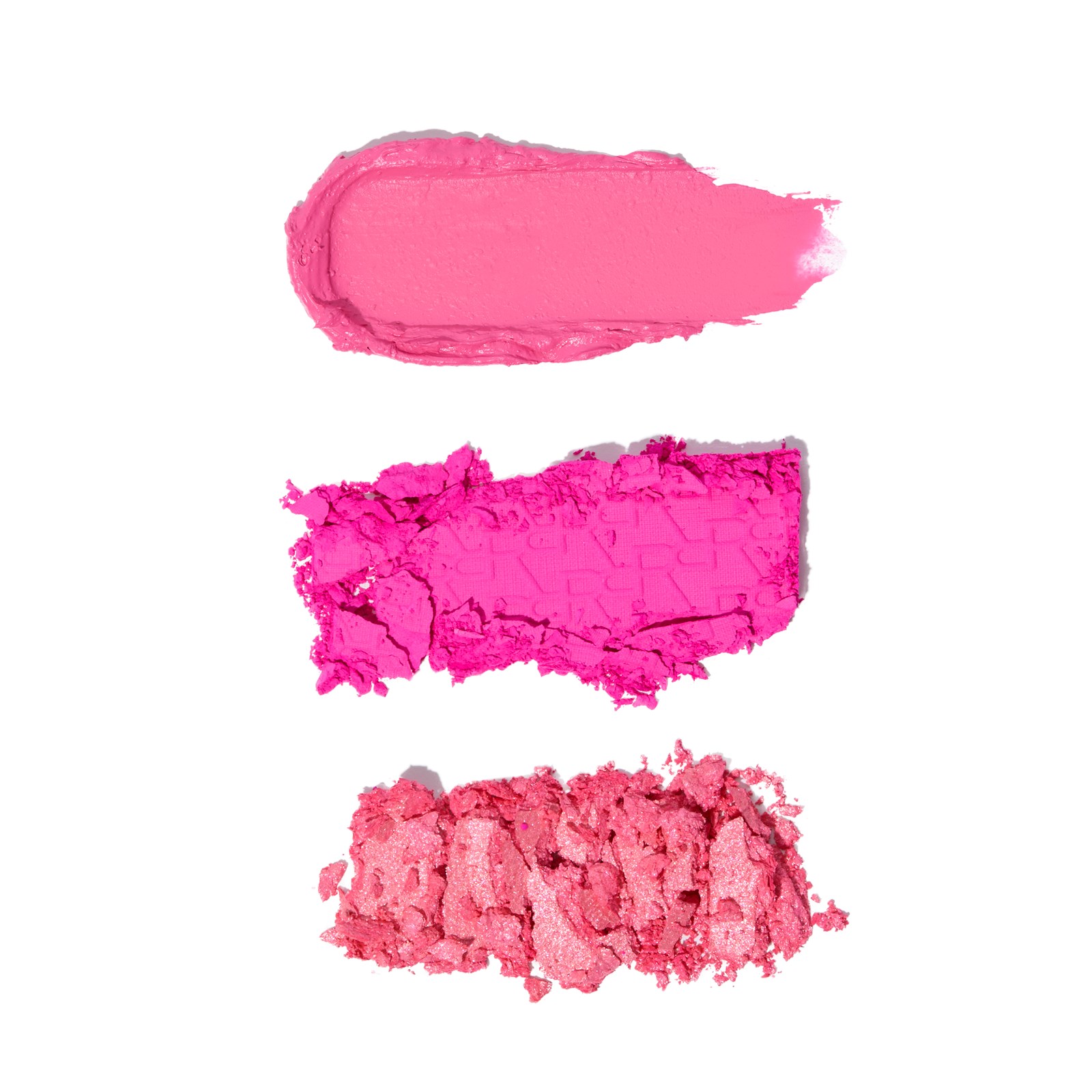 Ruzh Revolution Blush Icon Palette, Hot Pink Flag