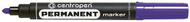 Marker permanent Centropen 8566/05, 2.5mm, vjollcë Marker permanent Centropen 8566/05, 2.5mm, vjollcë