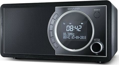 Radio Sharp DR-450BK, e zezë