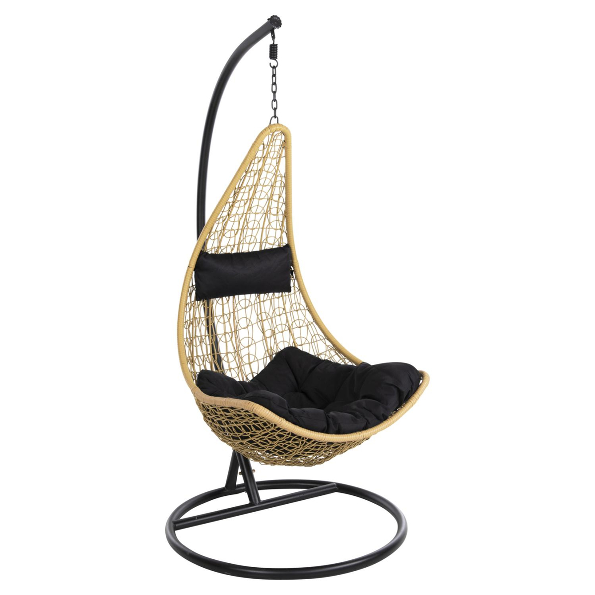 Luhatëse Millie Φ95x195Hcm (HM5996.04), zezë/ bezhë