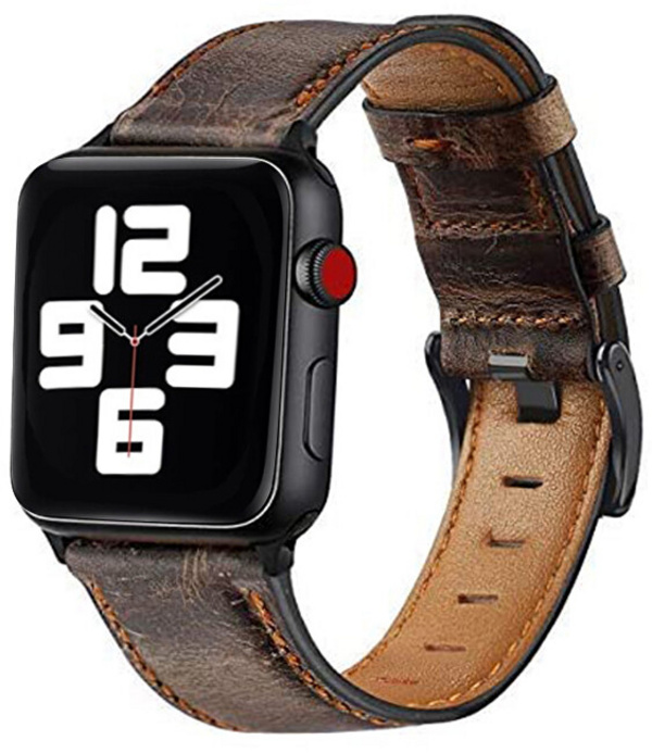 Rrip lëkure 4wrist për Apple Watch 38/40/41 mm, i kaftë