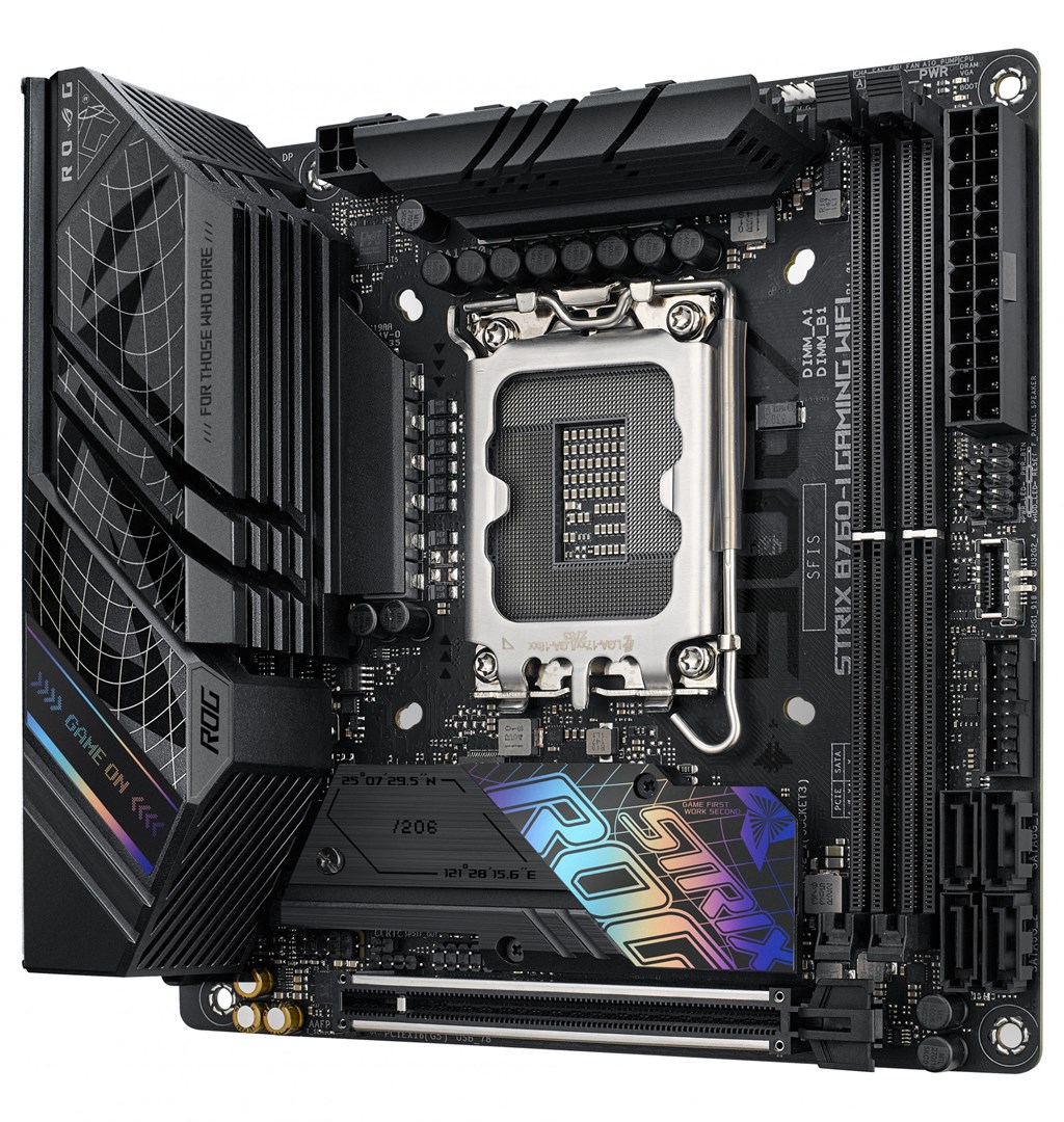 Pllakë amë ASUS ROG STRIX B760-I Gaming WiFi Intel B760 LGA 1700 mini ITX