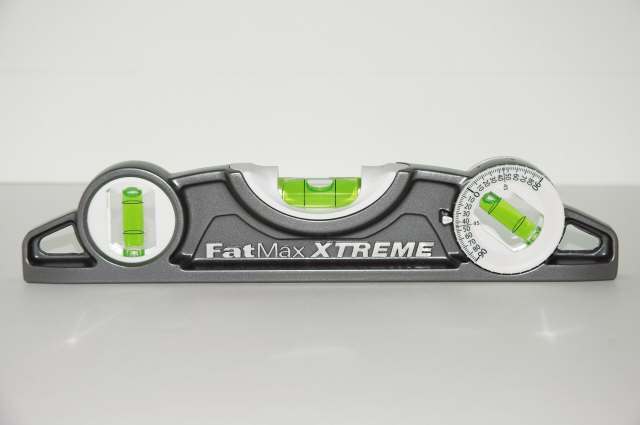 Nivelizues Stanley FatMax Xtreme Torpedo, 25 cm, 3 nivele, i hirtë