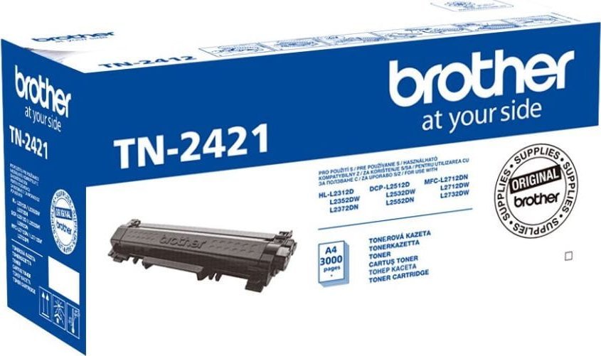 Toner origjinal Brother TN2421, i zi
