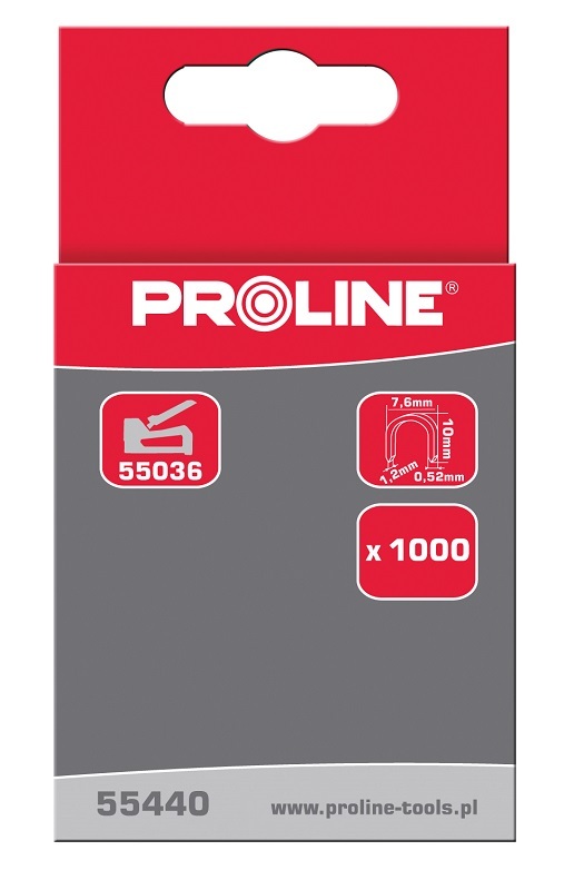 Kapëse Proline, 12 mm, 1000 copë
