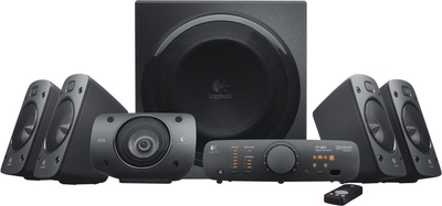 Altoparlantë Logitech Z906 , 5.1, të zinj