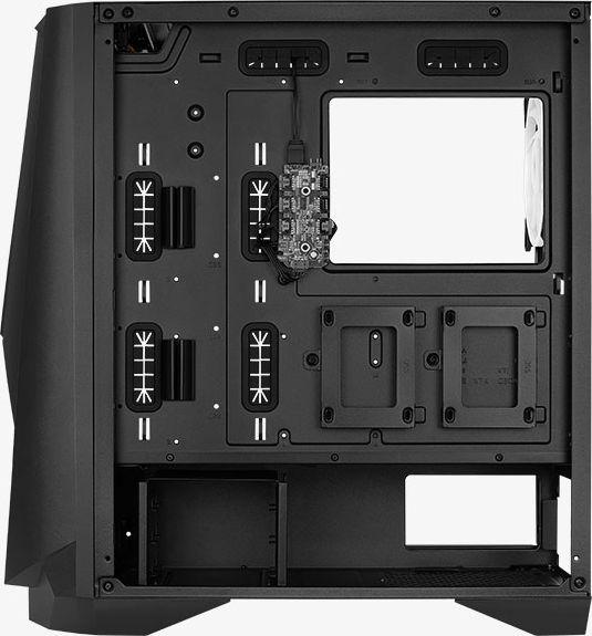 Куќиште за компјутер Aerocool PGS Visor ARGB, Midi Tower