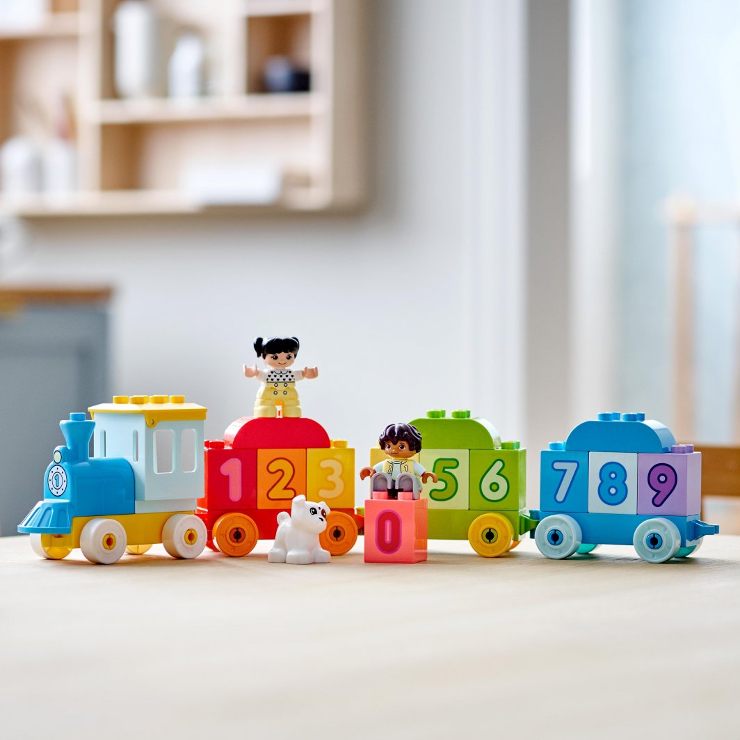 Lodër LEGO Duplo Number Train - Mësoni të Numëroni (10954)