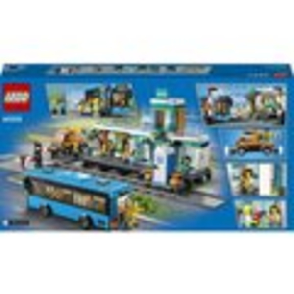 Set lodër LEGO® City 60335 Railway Station, 907 pjesë