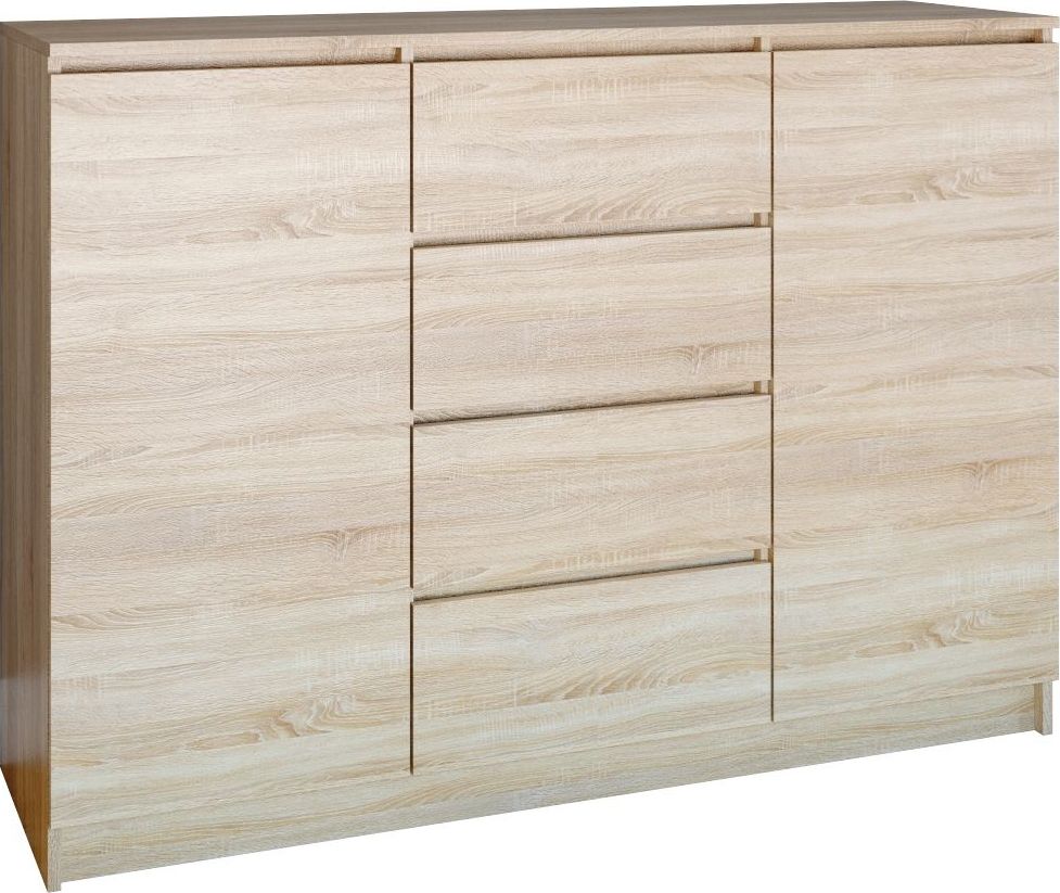 Komodë Topeshop 2D4S, 120cm