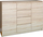 Komodë Topeshop 2D4S, 120cm