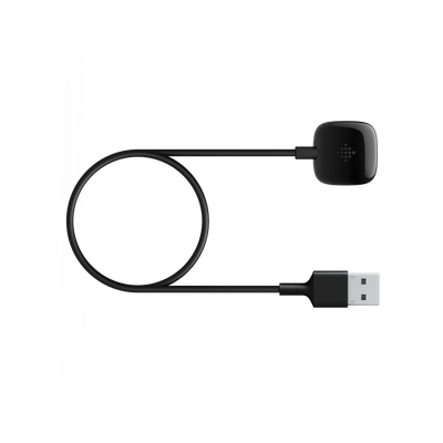 Kabllo karikuese per orë FitBit Versa3/Sense, e zezë