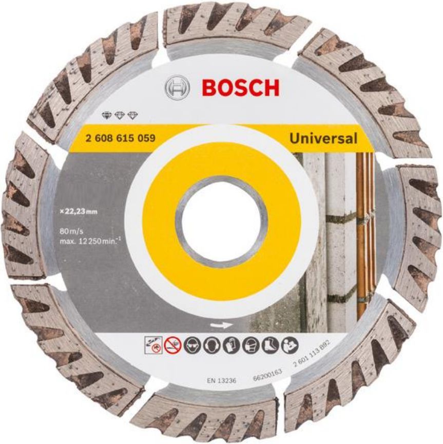 Disk prerës Bosch, univerzal, 230x22.23x2.6mm (2.608.615.065)
