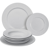 Pjata set 6 copë Lamart LT9080, të bardha