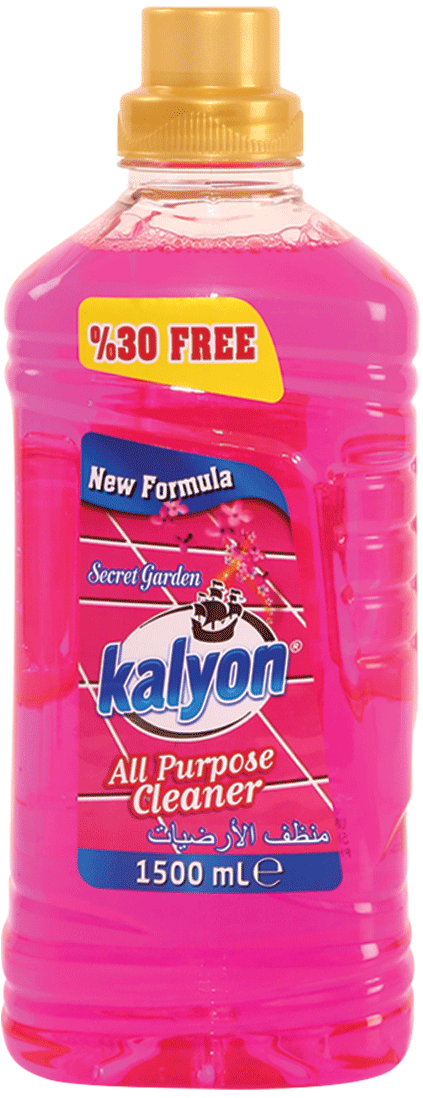 Pastrues sipërfaqesh Kalyon, pembe 1,5 lt