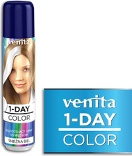 Venita 1-Day Color Спреј за Боја на Коса, White, 50 ml Venita 1-Day Color Спреј за Боја на Коса, White, 50 ml