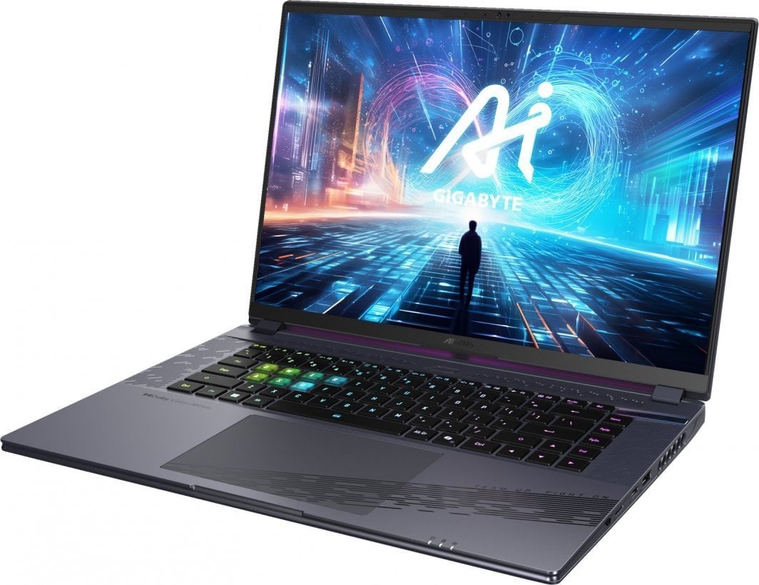 Лаптоп GIGABYTE Aorus 16X 9KG, 16" 165 Hz, Intel Core i7-13650HX, 16 GB RAM, 1 TB SSD, NVIDIA GeForce RTX 4060